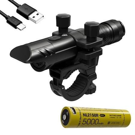 Nitecore BR25 1400 Lumen Ultra-Bright Rechargeable Bike Light BR25